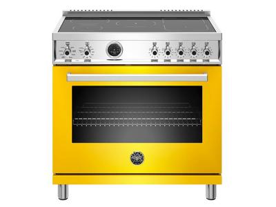 36" Bertazzoni Professional Series Induction Range 5 Heating Zones -PROF365INSGIT