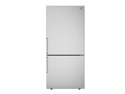 31" Bertazzoni Freestanding Bottom Mount Refrigerator in Stainless Steel  - REF31BMFIX