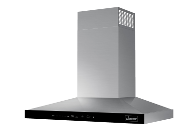 36" Dacor Chimney Wall Hood In Silver Stainless Steel - DHD36M700WS