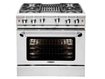 36" Capital 4.9 Cu. Ft. Precision Series Freestanding Gas Range with 4 Sealed Burner - MCR364B-N