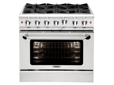 36" Capital 4.9 Cu. Ft. Culinarian Series Freestanding Gas Range with 6 Burners - MCOR366-N