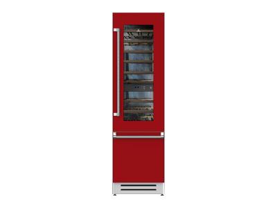 24" Hestan KRW Series Wine Refrigerator in Matador - KRWL24-RD