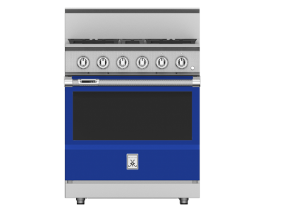 30" Hestan KRD Series 4-Burner Dual Fuel Range - KRD304-LP-BU