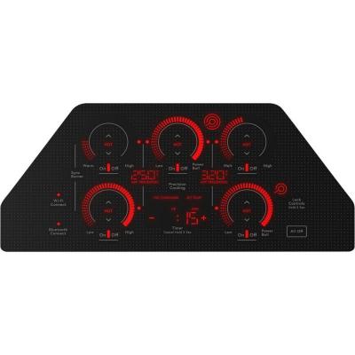 36" Café Touch Control Electric Cooktop in Stainless Steel - CEP90362TSS