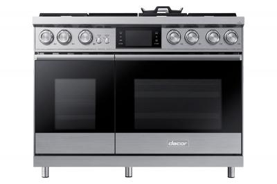 48" Dacor Pro Dual-Fuel Steam Range with Griddle - DOP48M96DLS