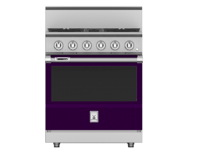 30" Hestan KRD Series 4-Burner Dual Fuel Range - KRD304-NG-PP