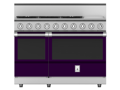 48" Hestan KRG Series Gas Range with 5-Burners in Lush - KRG485GD-NG-PP