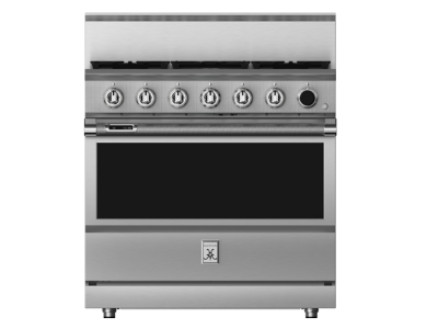 36" Hestan KRDS Series 5-Burner Smart Gas Dual Fuel Range - KRDS365-LP