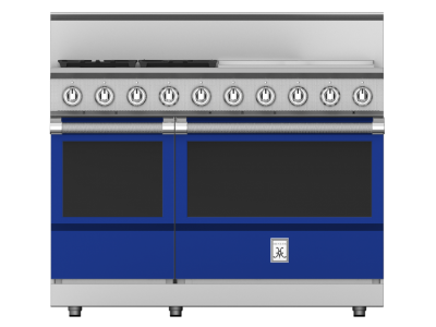 48" Hestan KRG Series Gas Range with 4-Burners - KRG484GD-LP-BU