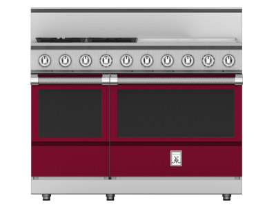 48" Hestan KRG Series Gas Range with 4-Burners - KRG484GD-LP-BG