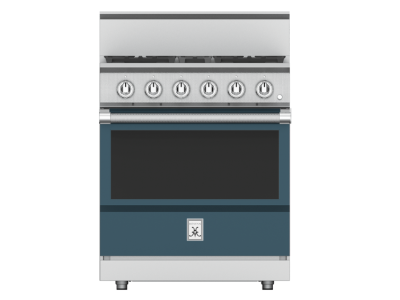 30" Hestan KRG Series Freestanding Professional Gas Range with 4 Burners - KRG304-NG-GG