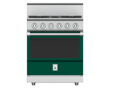 30" Hestan KRG Series Freestanding Professional Gas Range with 4 Burners - KRG304-NG-GR