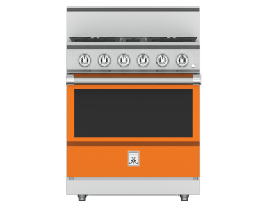 30" Hestan KRG Series Freestanding Professional Gas Range with 4 Burners - KRG304-NG-OR