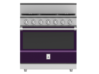 36" Hestan KRG Series Gas Range with 5-Burners - KRG365-LP-PP