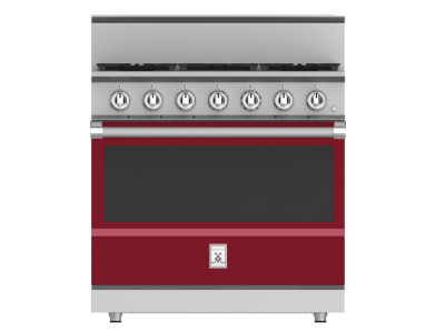 36" Hestan KRG Series Gas Range with 5-Burners - KRG365-LP-BG