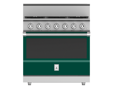 36" Hestan KRG Series Gas Range with 5-Burners - KRG365-NG-GR