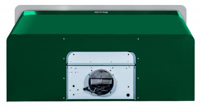 48" ILVE Majestic  Wall Mount Convertible Range Hood in Emerald Green - UAM120EG