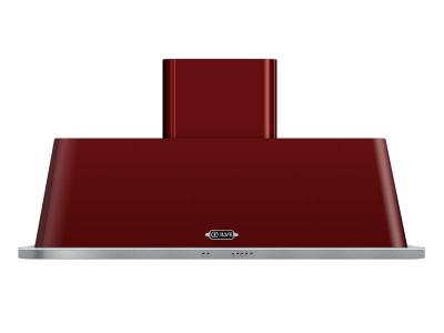 60" ILVE Majestic  Wall Mount Convertible Range Hood in Burgundy - UAM150BU