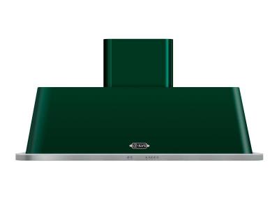 60" ILVE Majestic  Wall Mount Convertible Range Hood in Emerald Green - UAM150EG