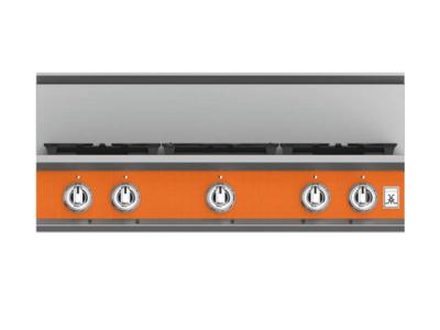 36" Hestan KRT Series 5-Burner Rangetop with Liquid Propane in Citra - KRT365-LP-OR