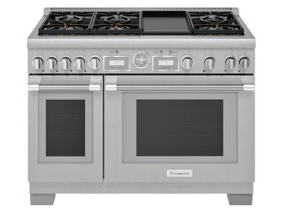 48" Thermador  Pro-Grand Freestanding Dual-Fuel Range - PRD486WDGC