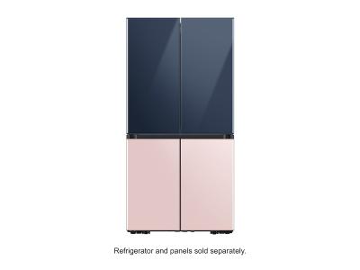 Samsung Bespoke 4-Door Flex Refrigerator Panel in Navy Glass - RA-F18DUU41/AA