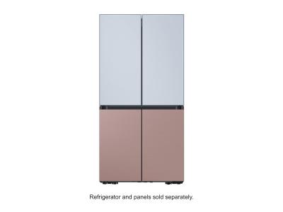 Samsung Bespoke 4-Door Flex Refrigerator Panel in Champagne Rose Steel - RA-F18DBBQH/AA