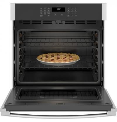 30" GE 5.0 Cu. Ft. Electric Self-Cleaning Single Wall Oven - JTS3000SNSS