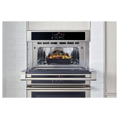 30" Monogram 1.7 Cu. Ft. Five in One Wall Oven in Stainless Steel - ZSB9132NSS