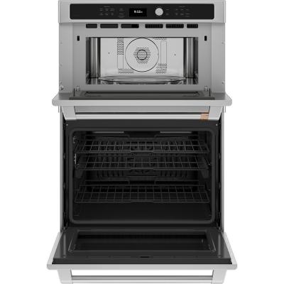 30" Café 6.7 Cu. Ft. Combination Double Wall Oven With Convection - CTC912P2NS1