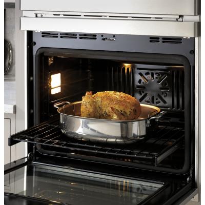 30" Café 6.7 Cu. Ft. Combination Double Wall Oven With Convection - CTC912P2NS1