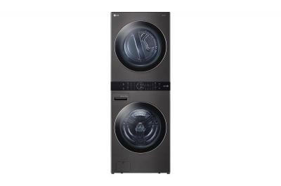 	27" LG Single Unit Front Load LG WashTower With Centre Control 5.2 Cu. Ft. Washer and 7.4 Cu. Ft. Electric Dryer - WKEX200HBA