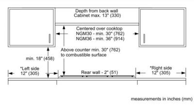 31" Bosch 500 Series Gas Cooktop With 4 Burner - NGM5056UC