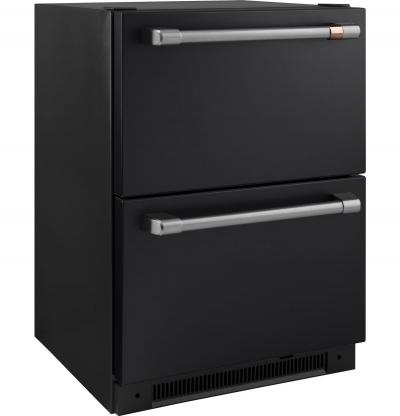 24" Café  5.7 Cu. Ft. Built-In Dual-Drawer Refrigerator - CDE06RP3ND1