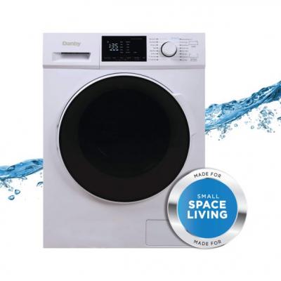 23" Danby 2.7 Cu. Ft. Capacity All-In-One Ventless Washer Dryer Combo - DWM120WDB-3