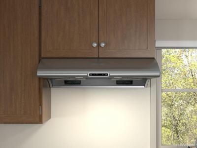 36" Zephyr Core Collection Typhoon Under Cabinet Range Hood in Black - AK2136CB