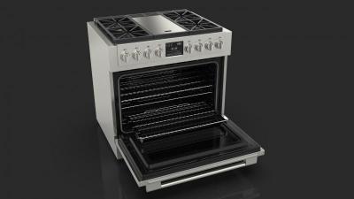 36" Fulgor Milano Sofia 600 Series Professional Dual Fuel Range  - F6PDF364GS1