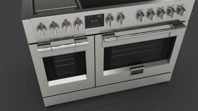 48" Fulgor Milano Sofia 600 Series Freestanding Professional Induction Range - F6PIR485GS1