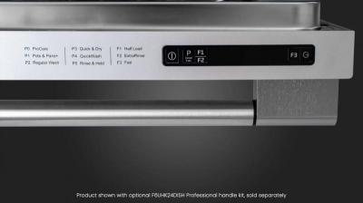 24" Fulgor Milano Fully Integrated Built-In Dishwasher in Stainless Steel - F6DWT24SS2