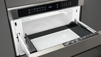 24" Fulgor Milano Built-In Microwave Oven Drawer - F7DMW24S2