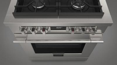 30" Fulgor Milano 400 Series Pro-Style Dual Fuel Range - F4PDF304S1