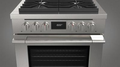 30" Fulgor Milano 400 Series Pro-Style Dual Fuel Range - F4PDF304S1