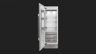 24" Fulgor Milano 700 Series Built-in Fridge Column - F7IRC24O1-L