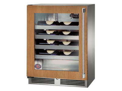 24" Perlick Signature Series Single Zone Wine Cooler - HH24WM44L