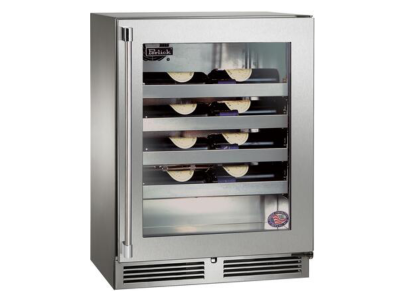 24" Perlick Signature Series Single Zone Wine Cooler - HH24WM43R