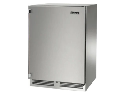 24" Perlick Indoor Signature Series Right-Hinged Undercounter Freezer in Solid Stainless Steel Door - HP24FS41RL