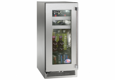 15" Perlick Signature Series Built-in Undercounter Beverage Center - HP15BS41L