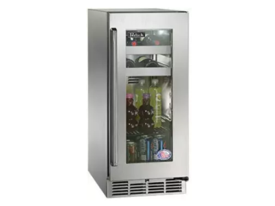 15" Perlick Signature Series Built-in Undercounter Beverage Center - HP15BS43R