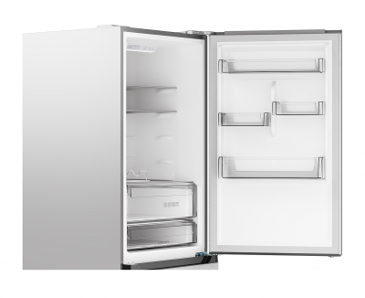 24" Sharp Counter Depth Bottom Freezer Refrigerator with 11.5 cu.ft. Capacity - SJB1257HSC