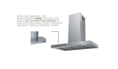 24" Faber Stilo Wall Mount Chimney Range Hood - STIL24SSV2